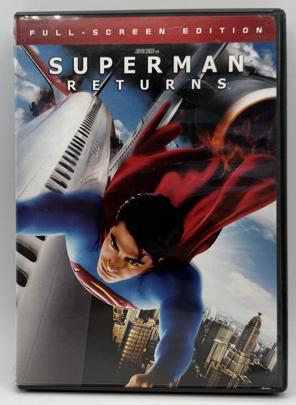 Superman Returns DVD Full-Screen Brandon Routh Free Shipping 2006