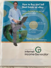How to Buy & Sell Real Estate on eBay! Adam Ginsberg - 3 audio CDs, 1 CD-Rom