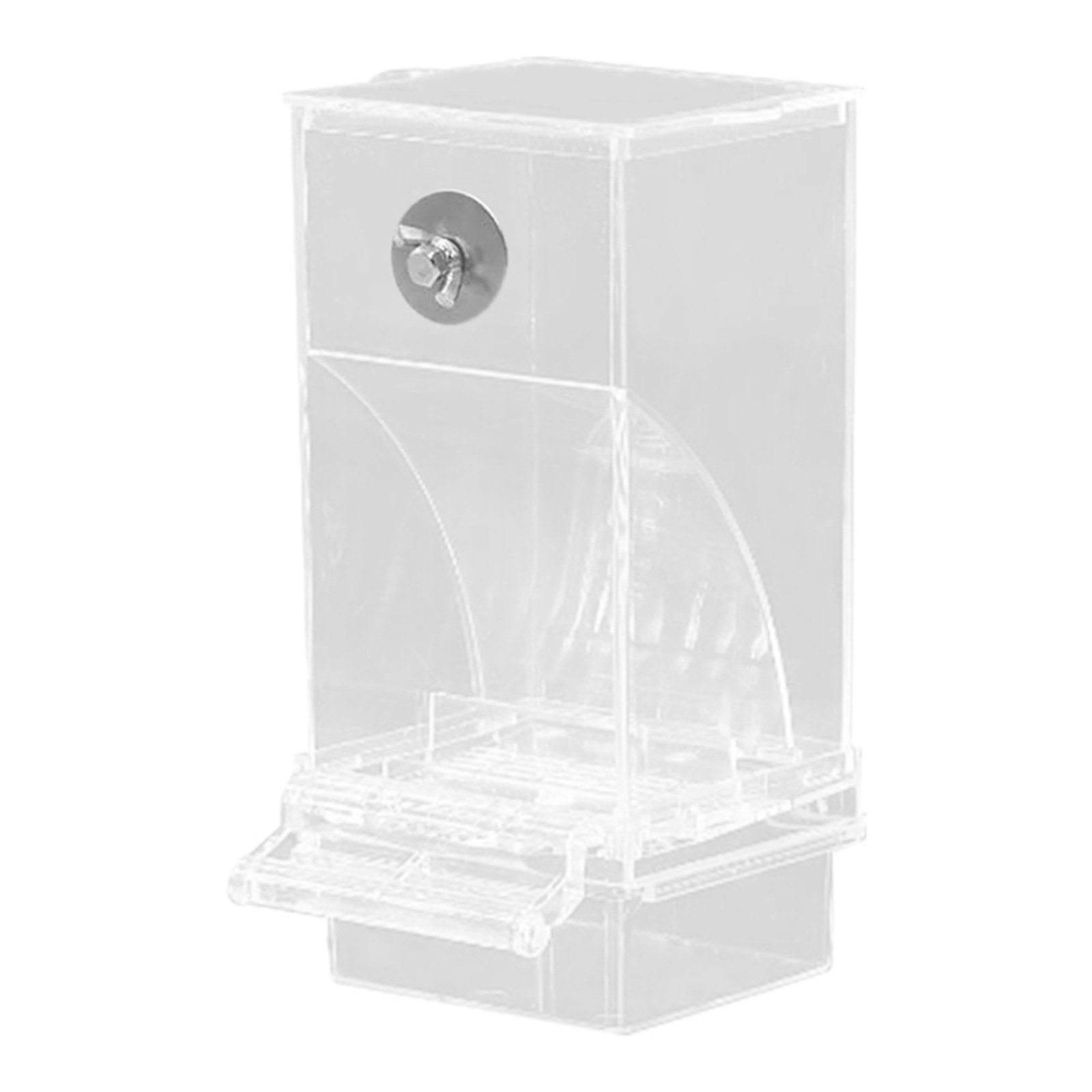 Bird Feeders Automatic Parrot Feeder Drinker Seed Food Container Cage for3665