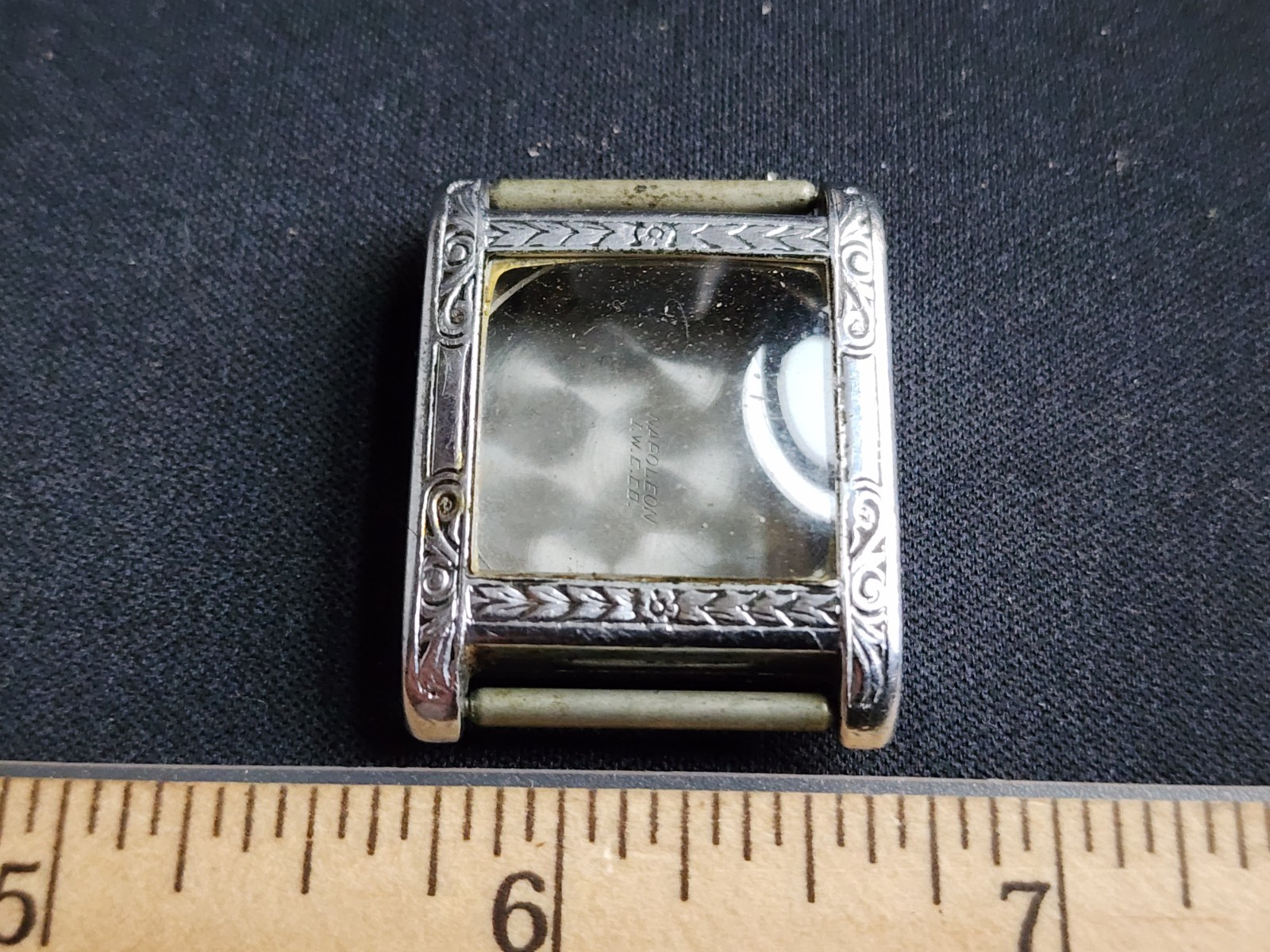 Antique Art Deco Napoleon Watch Case International Watch Company Clean Crystal