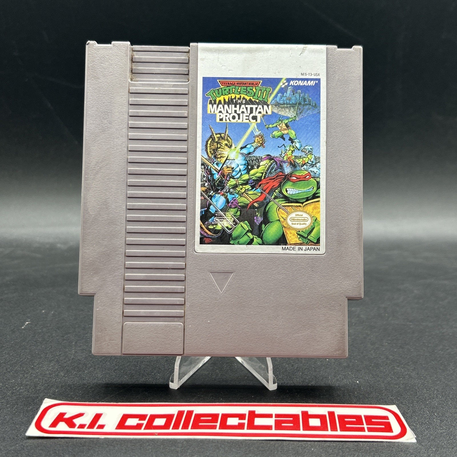 Nintendo NES TMNT 3: The Manhattan Project - Authentic