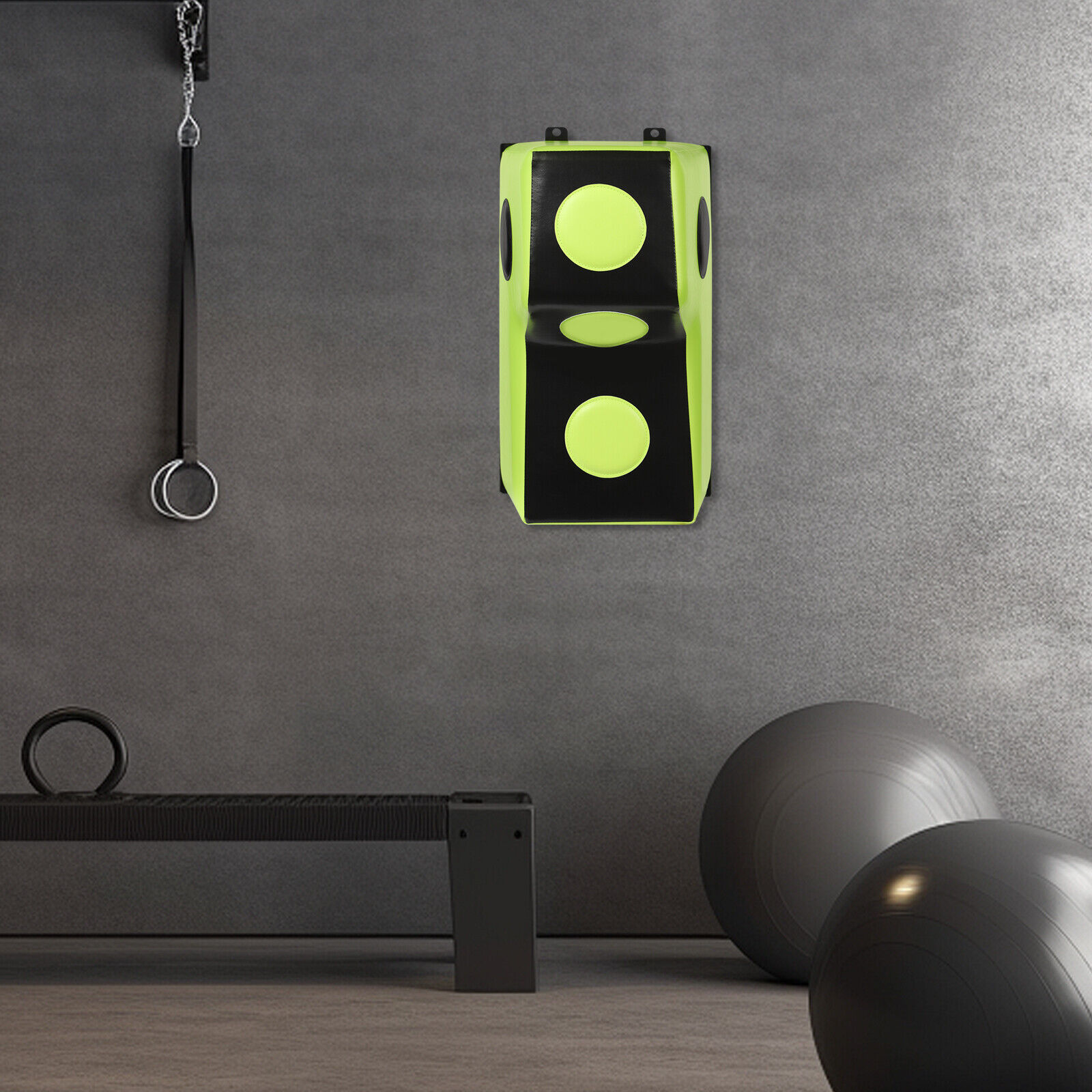 Wall Mount Punching Bag, Space-Saving Boxing Training Equipment for Hooks