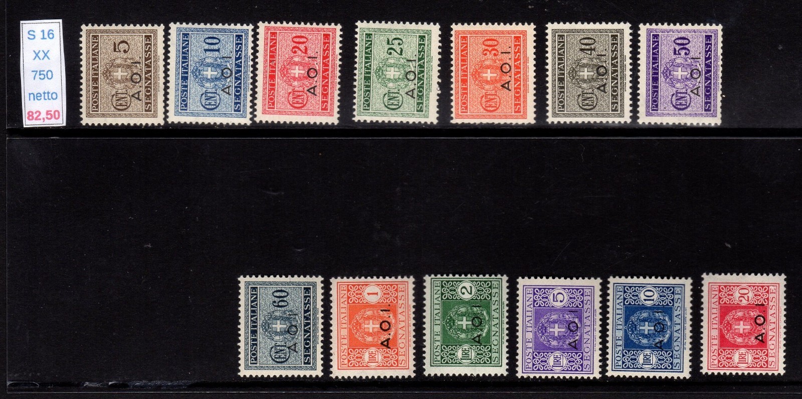Africa Oriental Italian Postage Stamps Del 1934 Ref 7 March