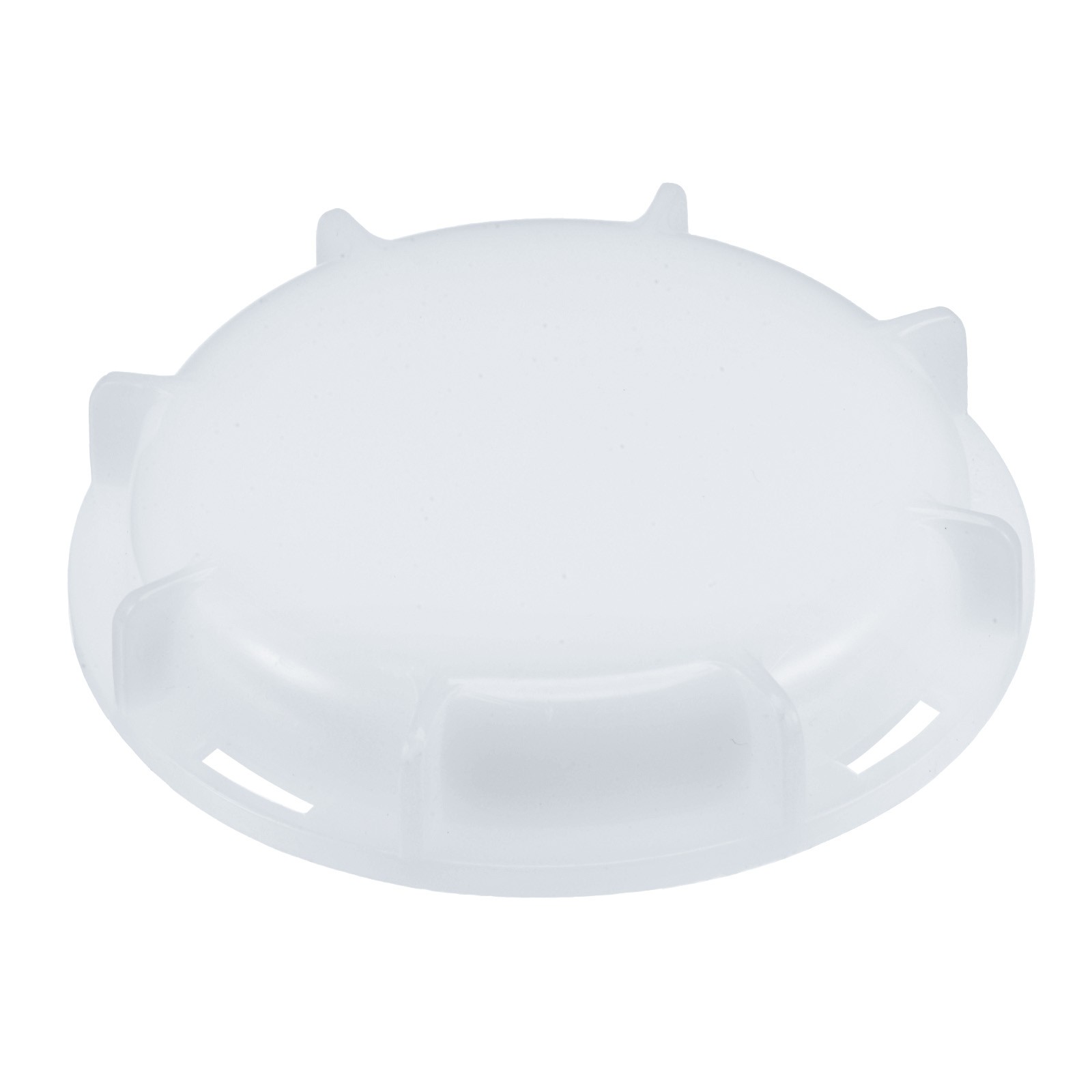 Plastic Adapter, Coarse Female Threaded Cover Cap (White, 61mm )