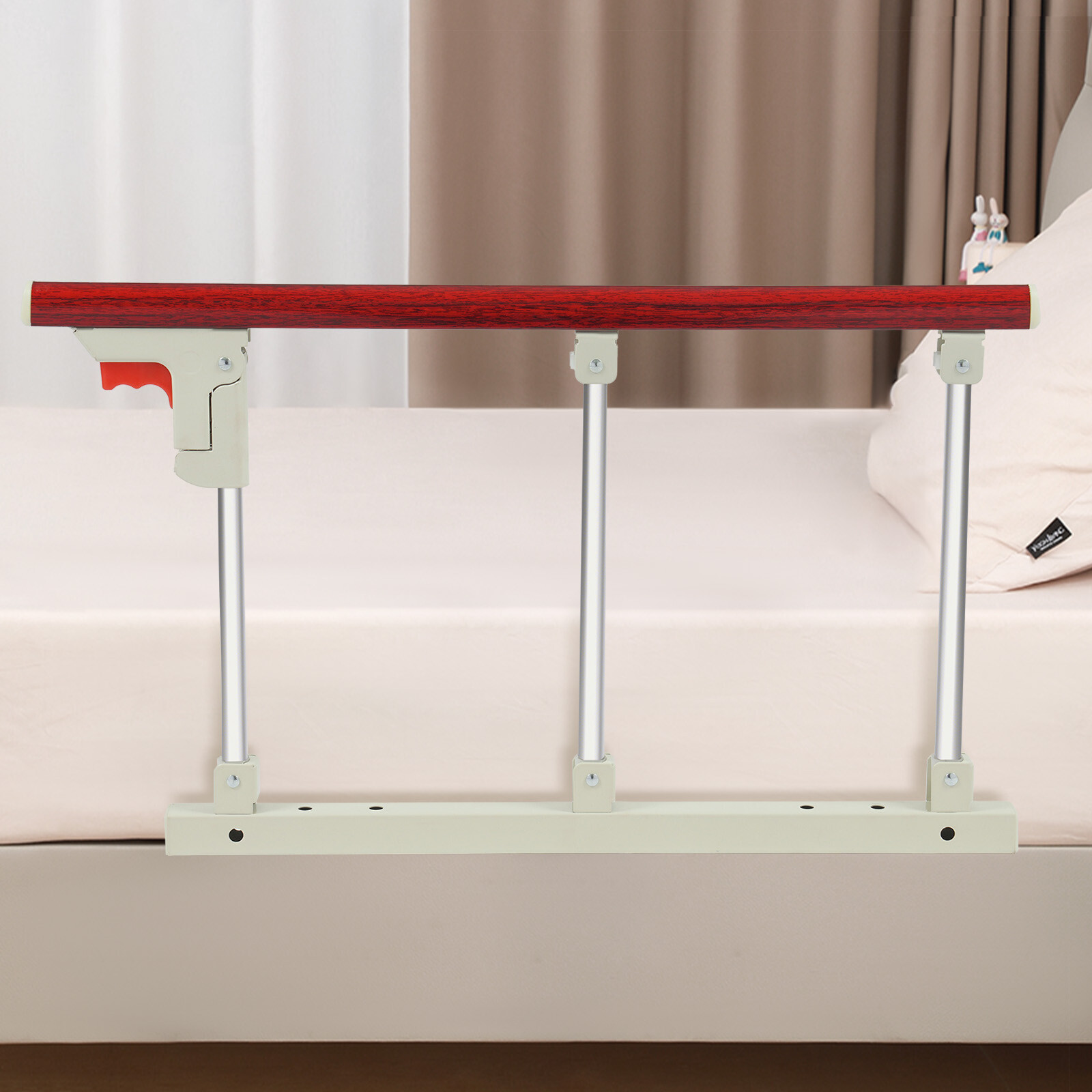 Bed Rail For Elderly, Foldable Adult Safety Supported Handle For Home Care