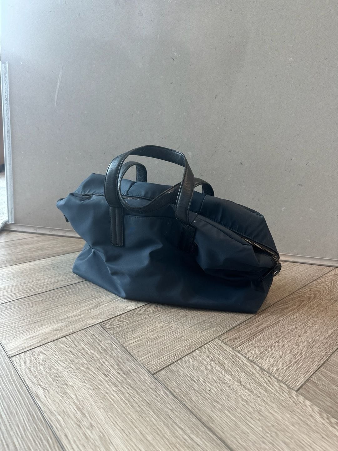 Away Travel The Everywhere Bag Nylon Weekender Duffel Navy Blue