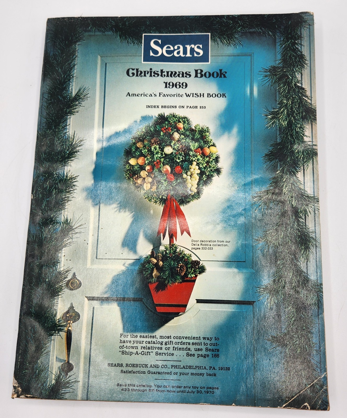Sears 1969 Christmas Book Toy Wish Catalog 