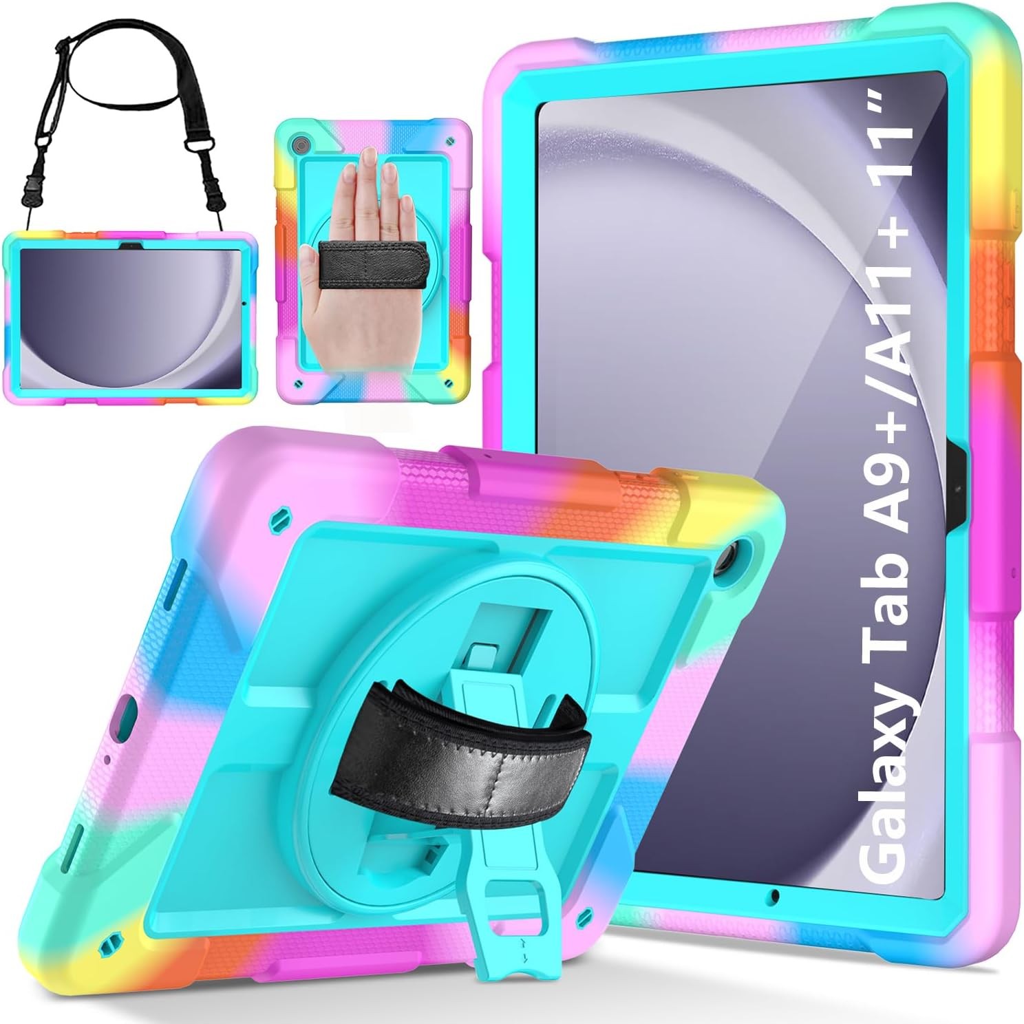 Samsung Galaxy Tab A11+ 2025/A9+ 2023 11" Heavy Duty Shockproof Case