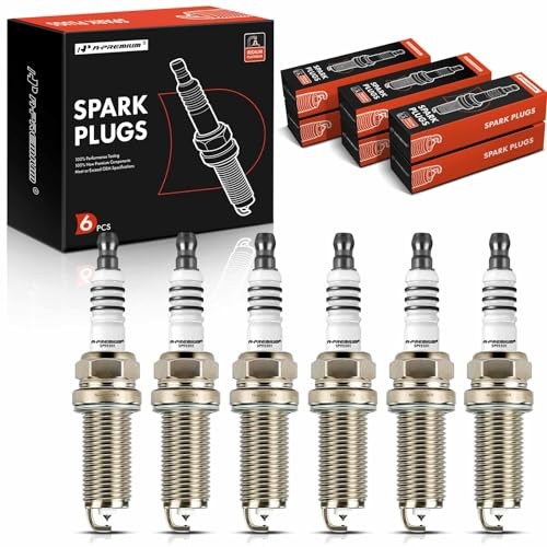  Iridium Platinum Spark Plugs 93501 LKAR7BIX-11S () Compatible with Pack of 6
