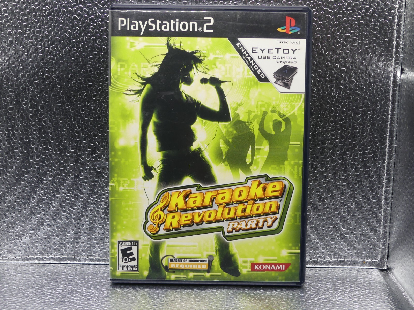 PlayStation 2 PS2 Karaoke Revolution Party Tested & Working Manual Video Game