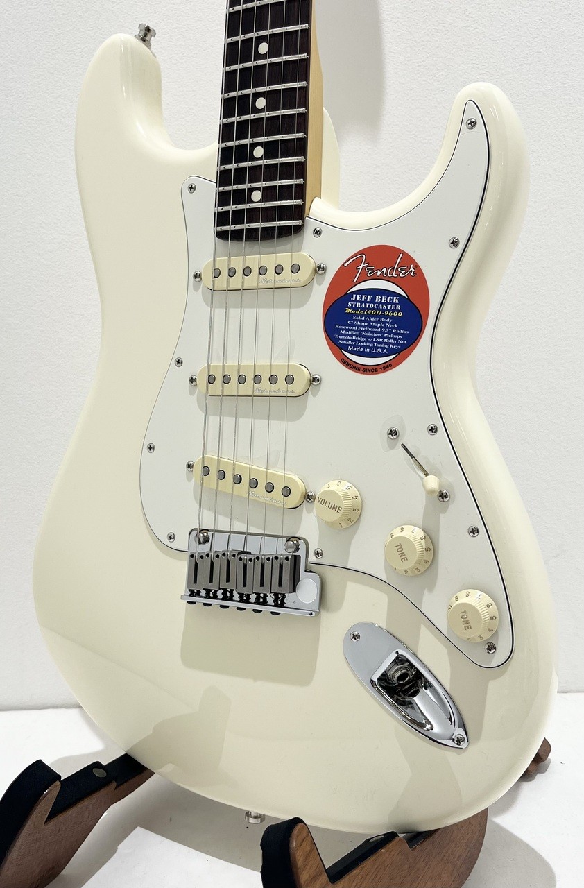 Fender Jeff Beck Stratocaster / Olympic White #GGffg
