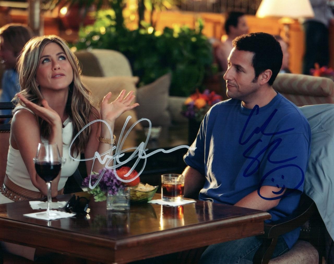 Adam Sandler Jennifer Aniston 8.5x11 Signed Photo Reprint