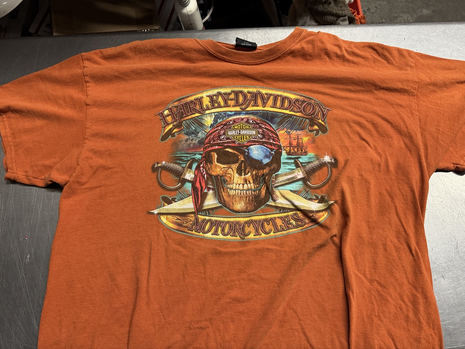 Harley Davidson 2XL Petersons Key West Shirt