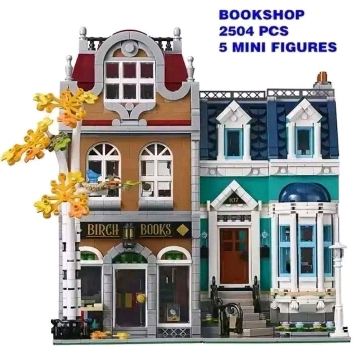 BRAND NEW Bookshop 10270 Creator Expert High Quality Building Brick 