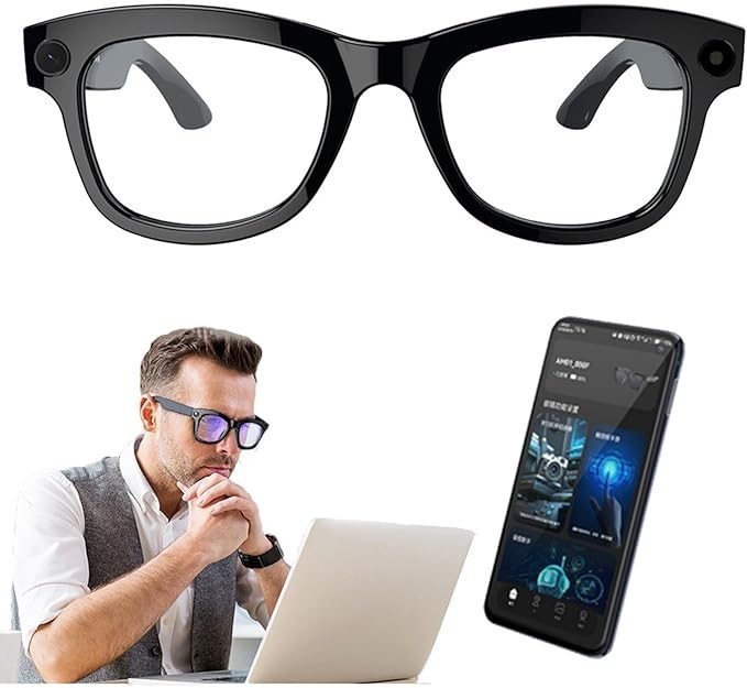 Smart Glasses AI With 500W Camera Integrated ChatGPT