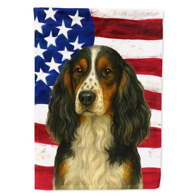 Carolines Treasures WDK6163CHF 40 x 28 in. Tri-color English Springer Spaniel...