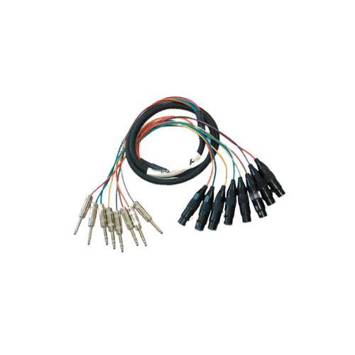 Yorkville PC-10STX8F 8 Channel TRS to XLR-F Fan Snake - 10 Feet
