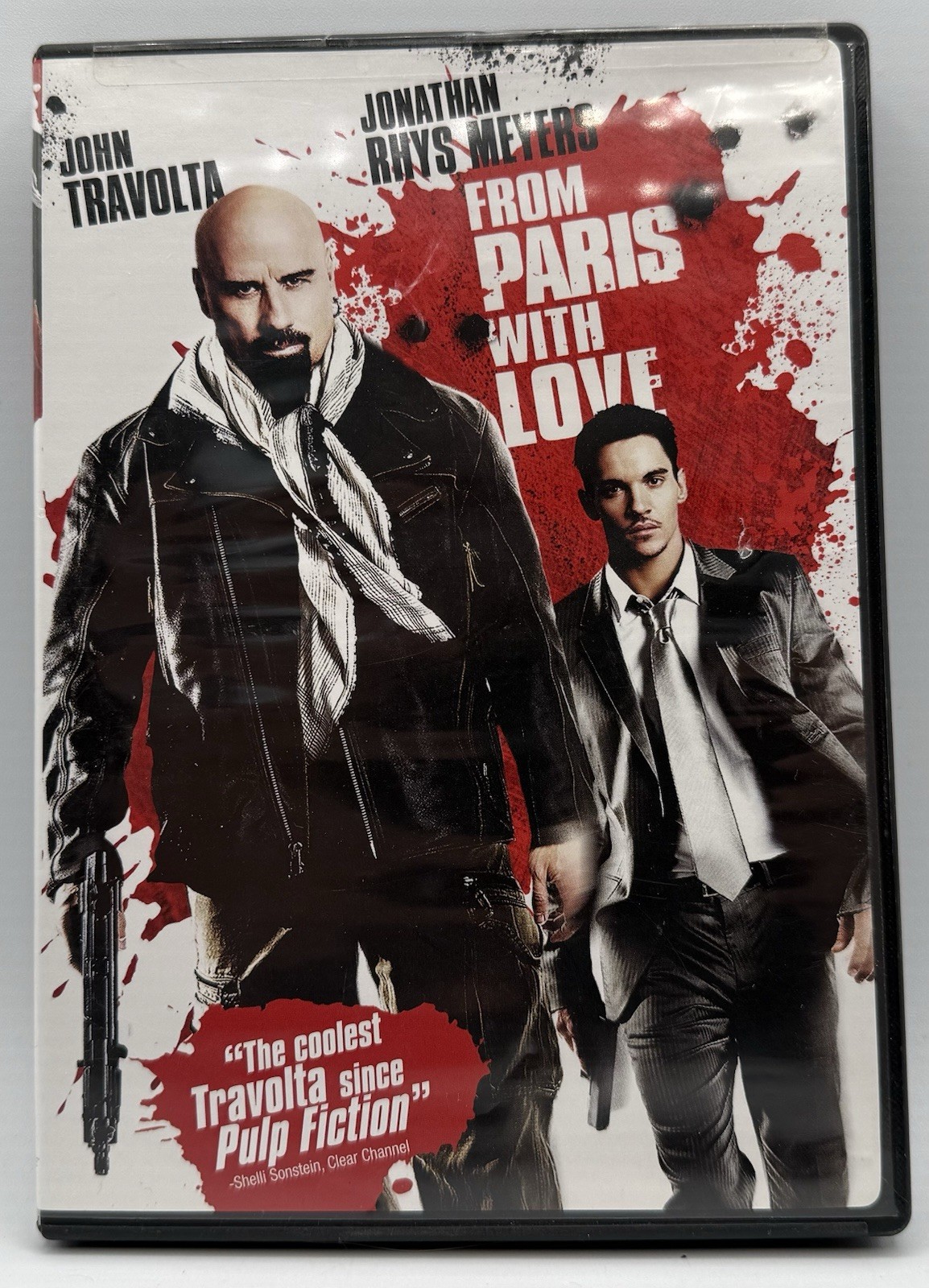 From Paris With Love DVD Widescreen John Travolta Jonathan Rhys Meyers 2010
