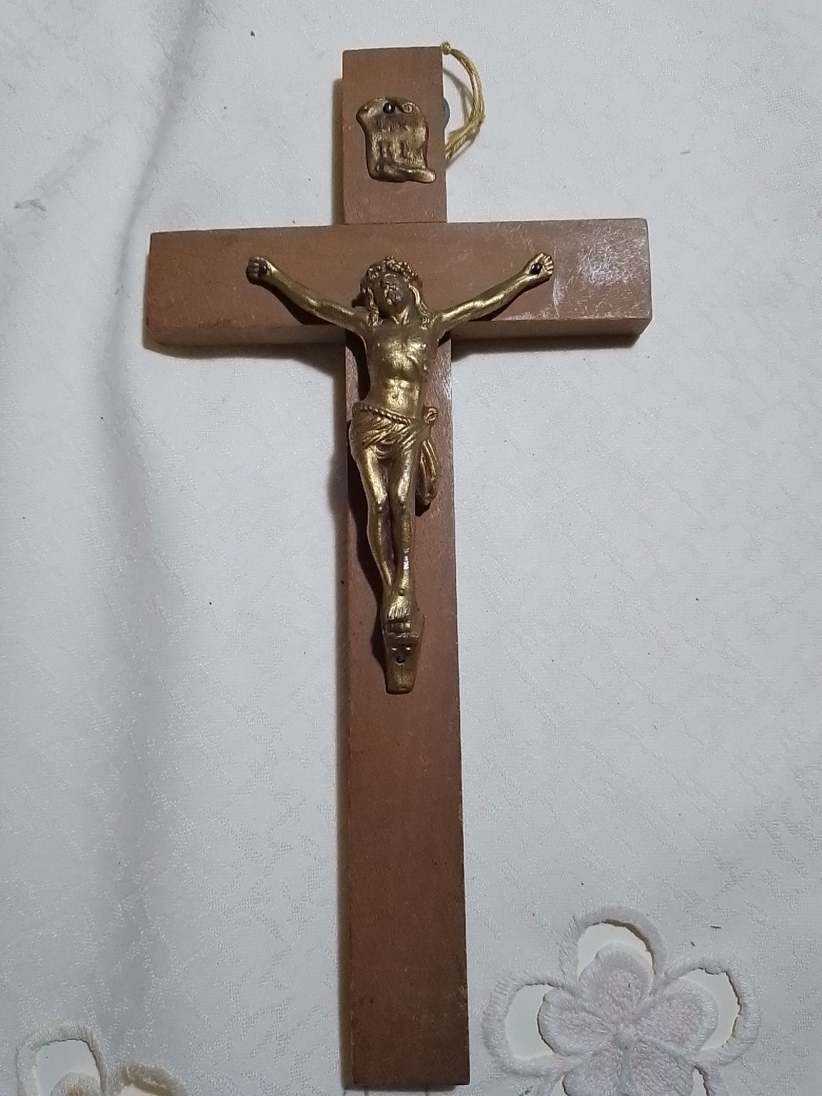 Antique Crucifix 1930s Cm 19.50