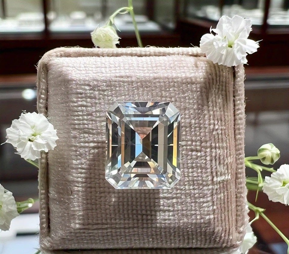 3 Ct Certified Lab Grown Diamond Emerald Cut D Color VVS1 Loose Diamond e889