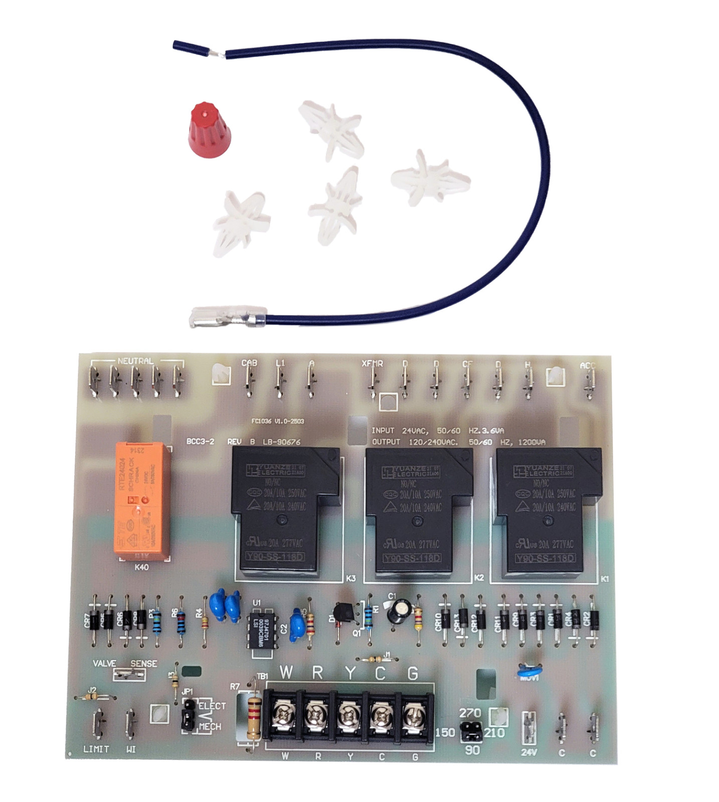 48K98 Upgrade Furnace Control Board Replacement for Lennox OEM, Replace for BCC3