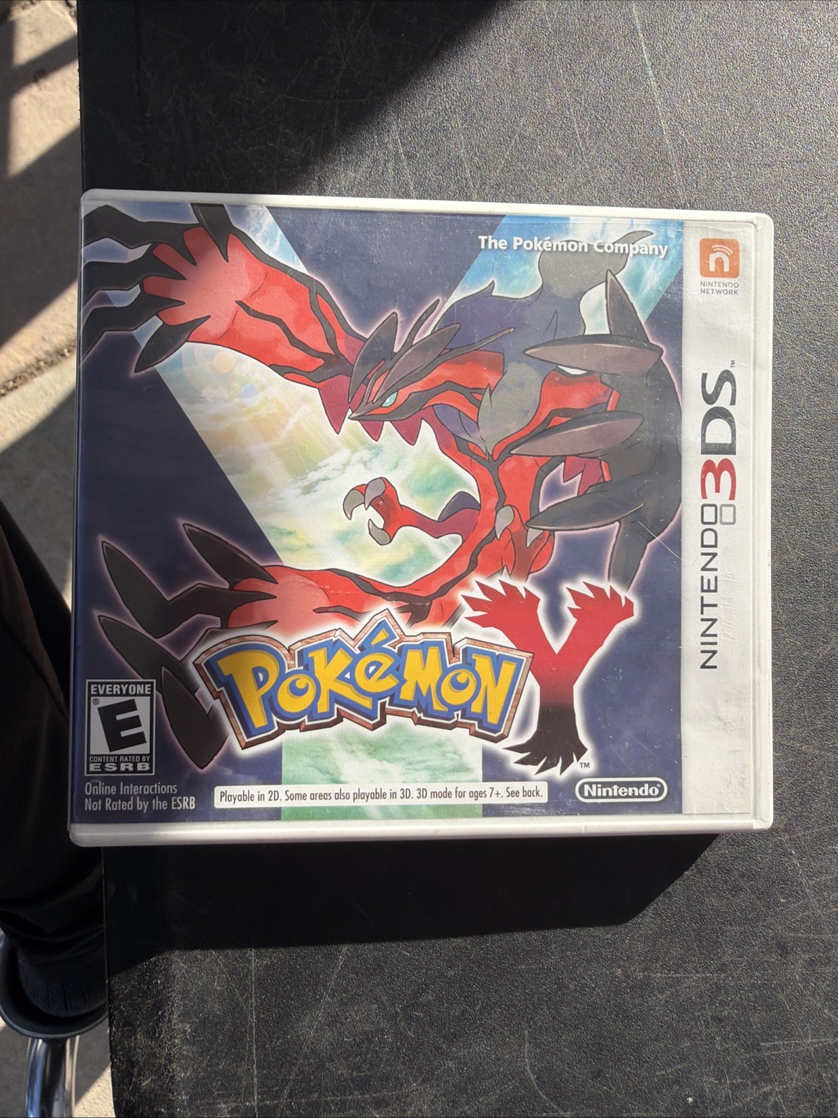 Pokemon Y Nintendo 3DS Authentic Original Replacement Empty Case Only NO Game