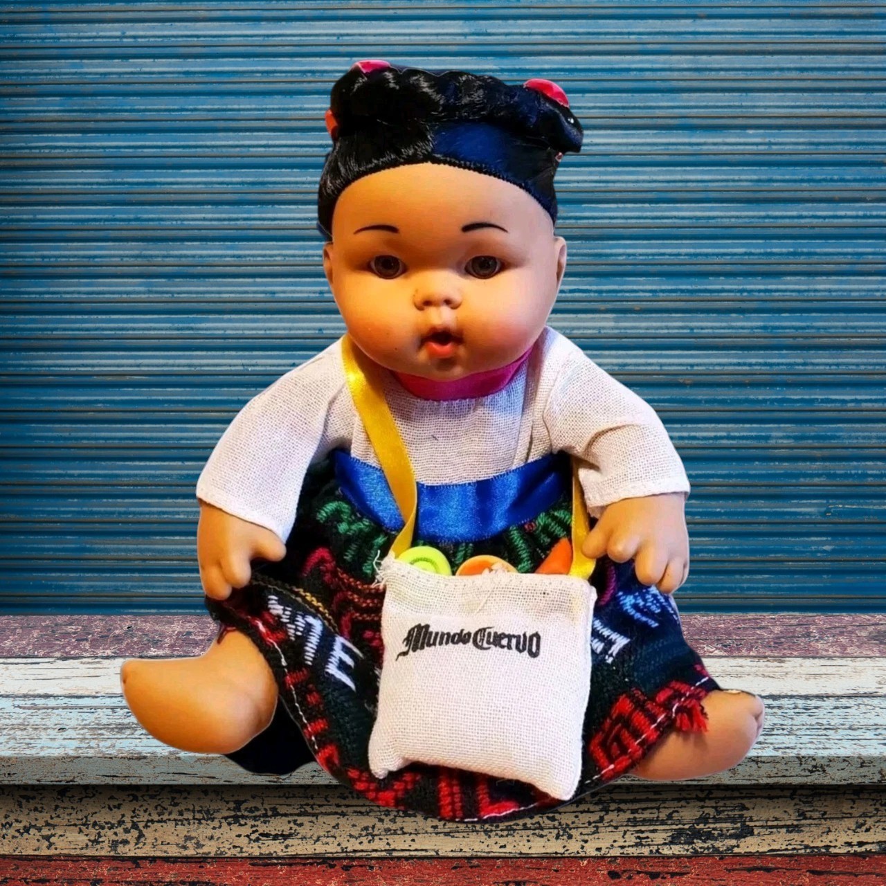 Rare Mundo Cuervo Maria Tequila Doll Jalisco Mexico Handmade in Queretaro OOAK