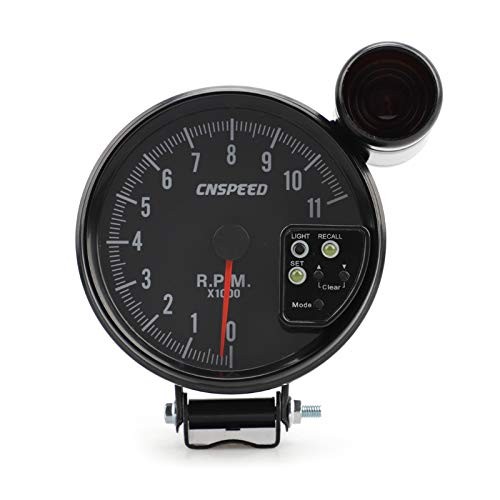  5" inch 7 Color LED 11K 12V Electronical RPM Tachometer Rev Counter Gauge 
