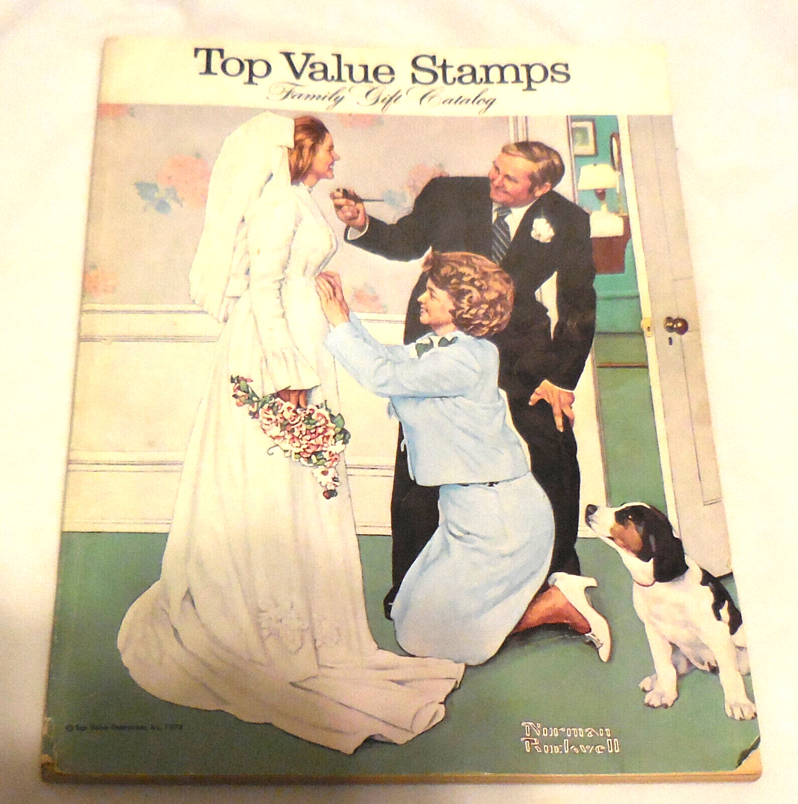 1973 Top Value Stamps Family Gift Catalog 1973 VTG,183 page book booklet