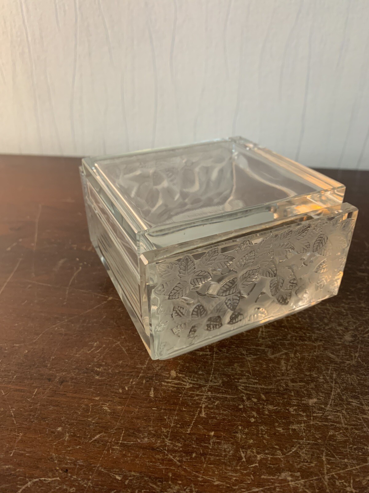 Colmar Jewelry Box In Lalique Crystal