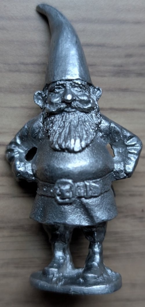 Standing Gnome Man Perth Pewter Figurine Ray Lamb Figure Collectible Fantasy VTG