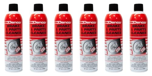 Denco # 1930-50 Brake & Parts Cleaner - 50-State Compliant - 13 OZ Pack of 6