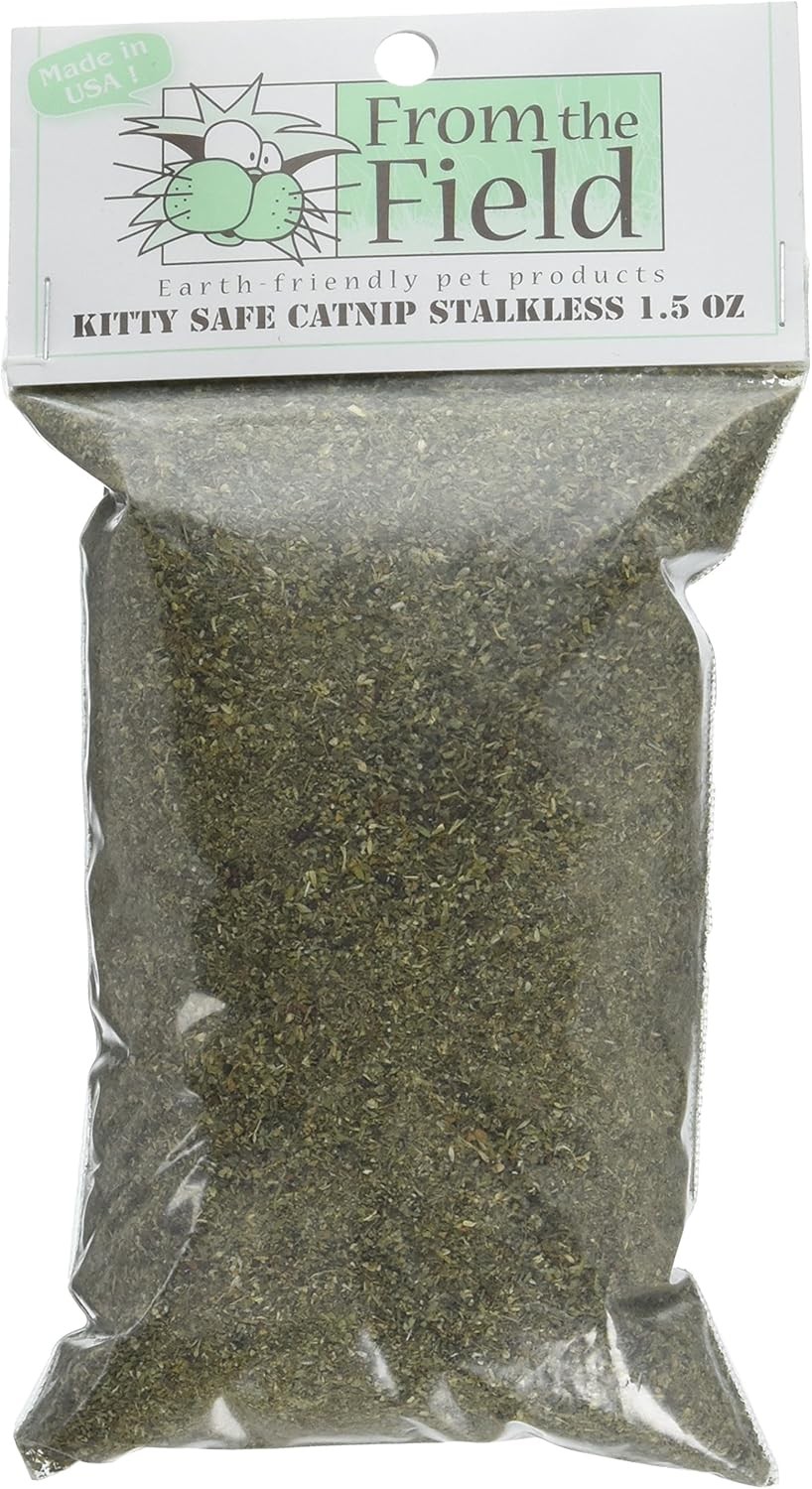 Fine Ground Stalkless Catnip Premium USA-Grown Catnip Toys & Playtime Fresh