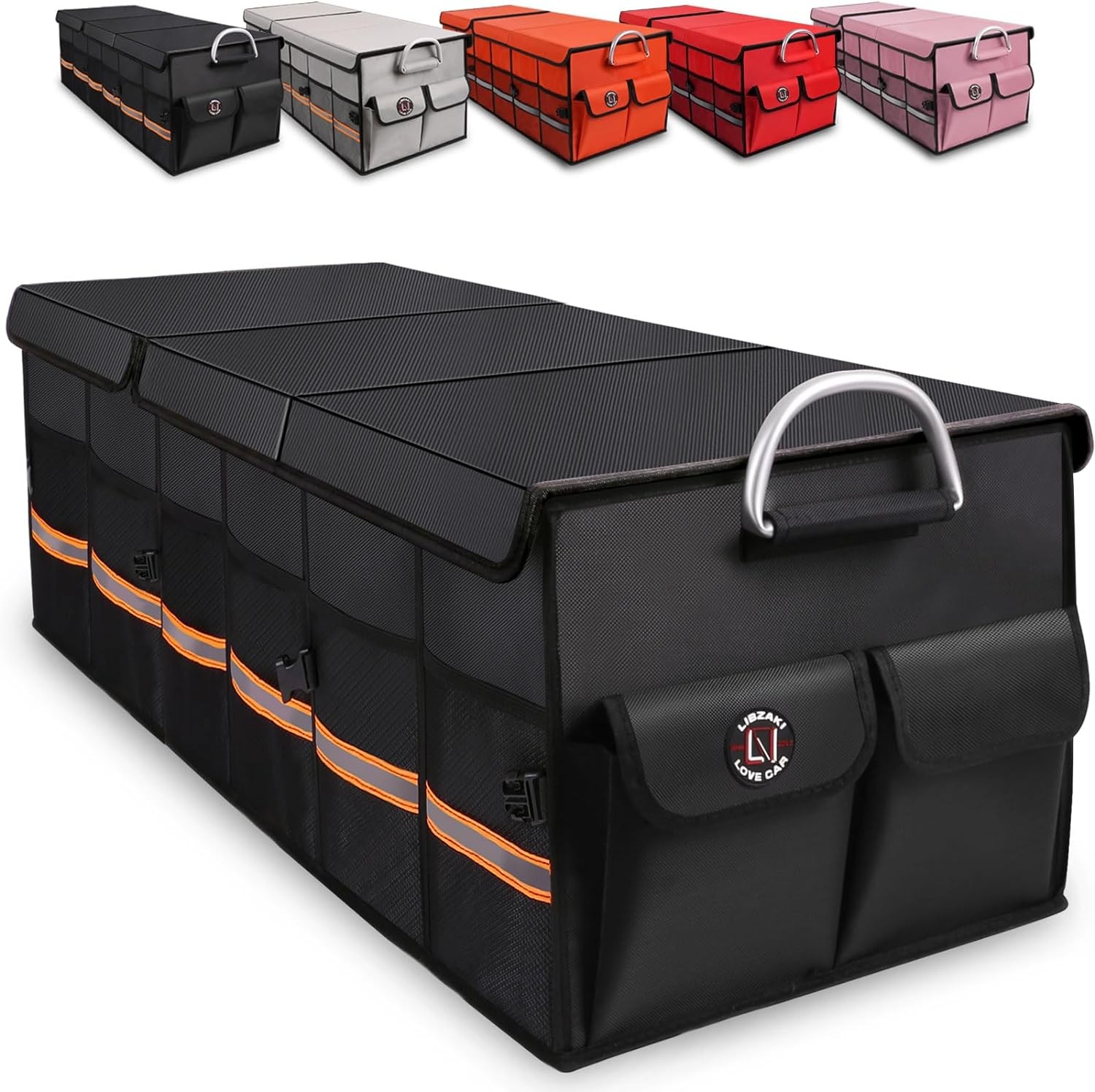 Trunk Organizer Cargo Organizer Trunk Storage Waterproof Collapsible Durable Mul
