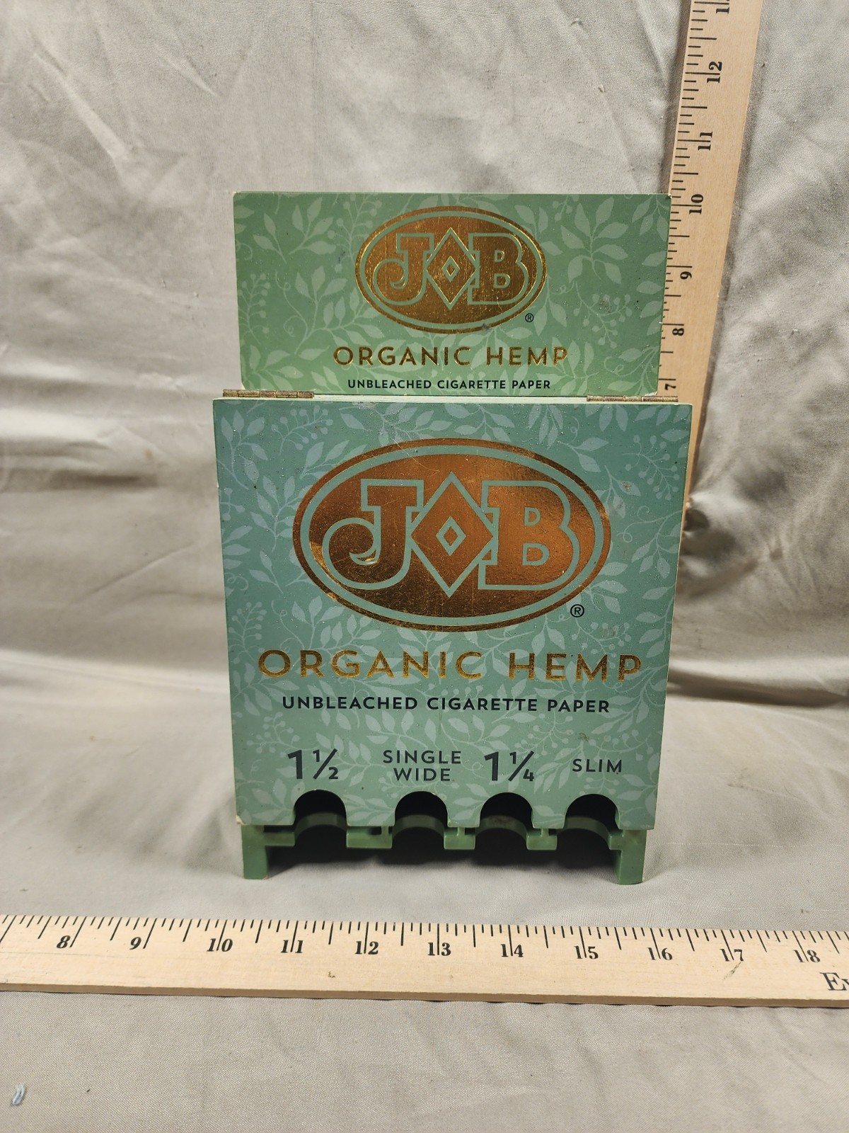 Vintage JOB Organic Hemp Counter Top Display Dispenser Retail Advertising