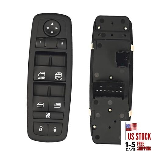 Driver Side Master Power Window Switch 9 Pins + 3Pins Compatible with 2009 