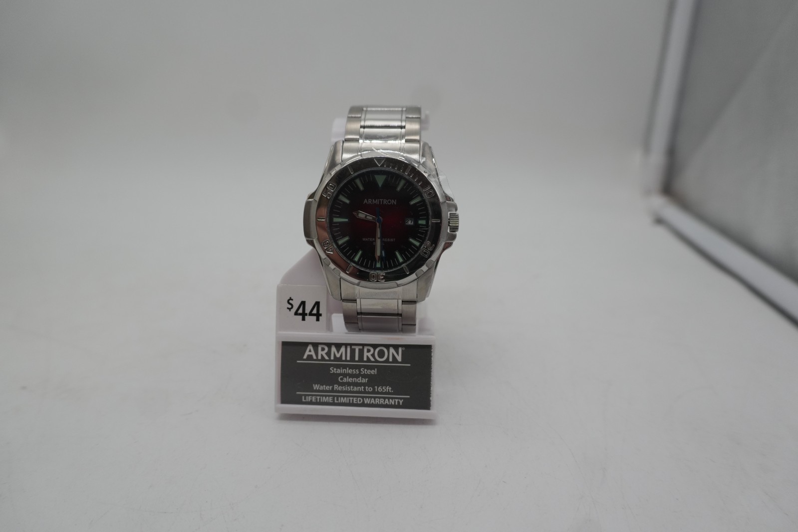 Armitron 20/5494RDSVWM Men's Analog Quartz Watch A Day/Date Wristwatch (New)