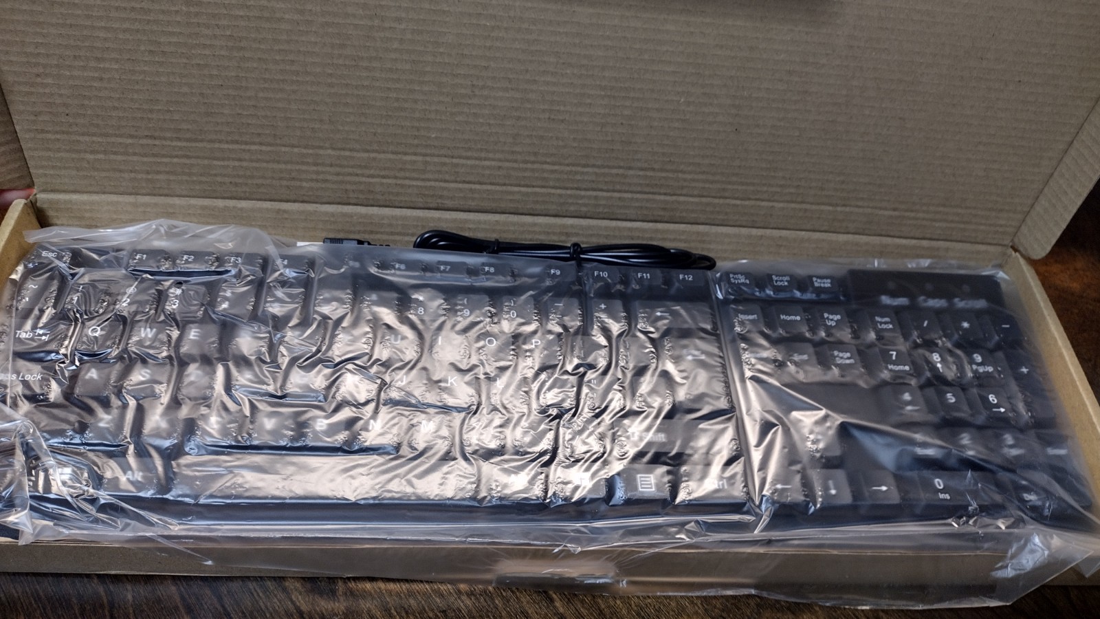 USB Wired Keyboard - Black