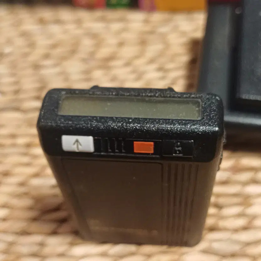 Motorola Bravo Pager Nostalgic Collectible with Case