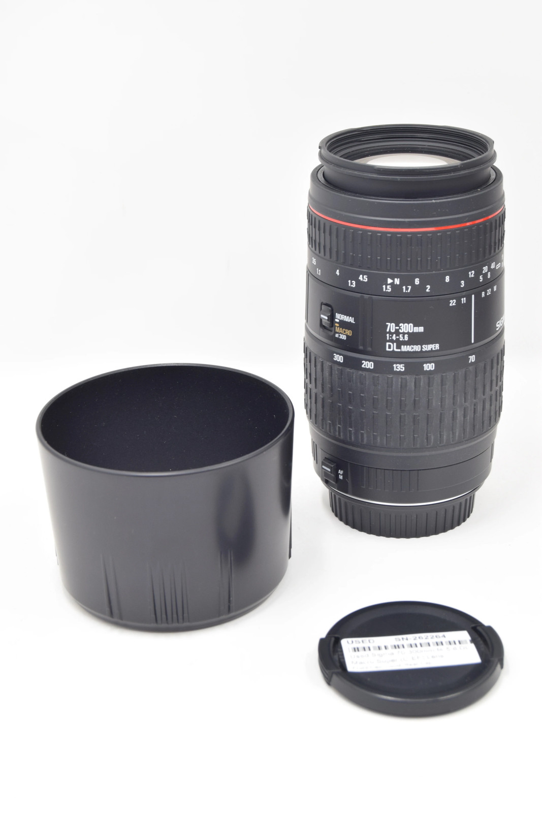 Used Sigma 70-300mm f4-5.6 DL Macro Super (C-EF) Lens