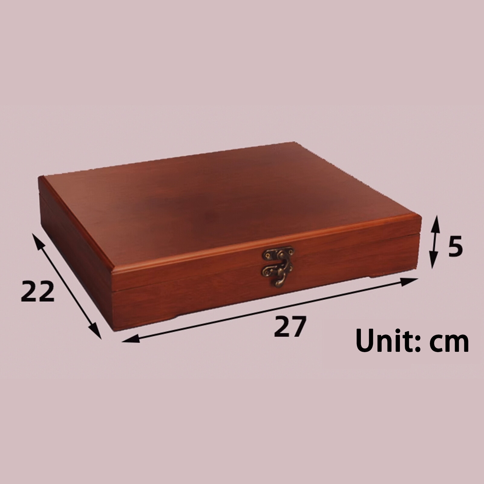Solid Wood Display Storage Box Case for 6 Certified PCGS NGC Coin Slab Holder
