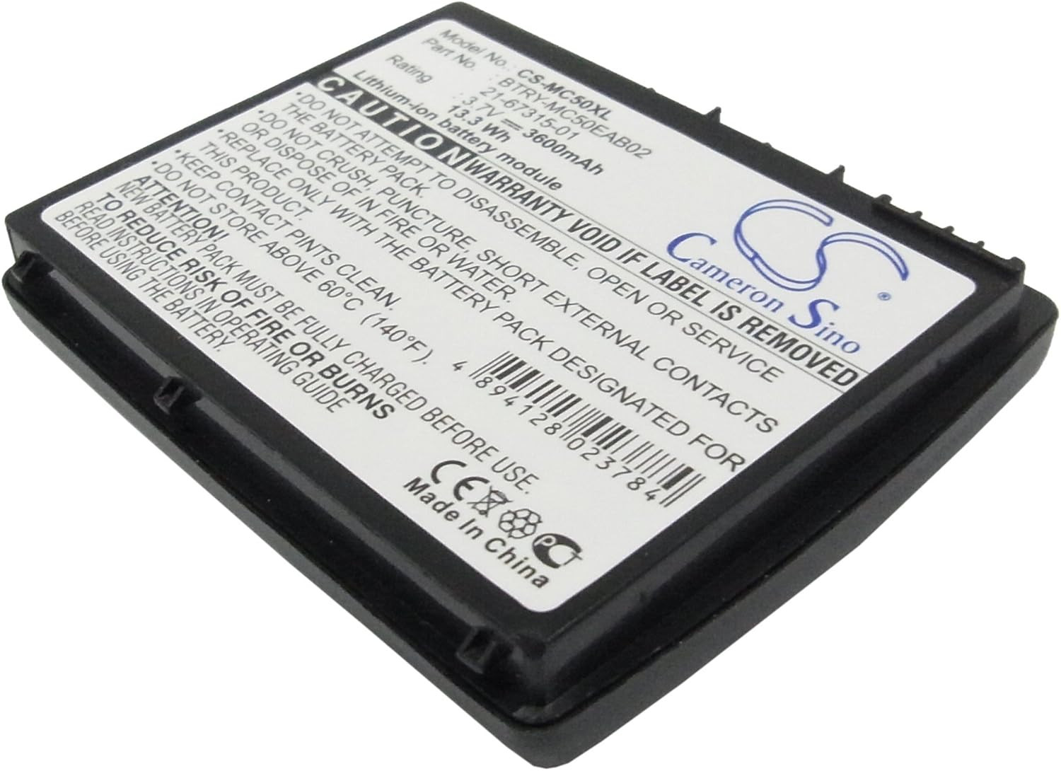 3600Mah Battery for Symbol MC50, MC5040