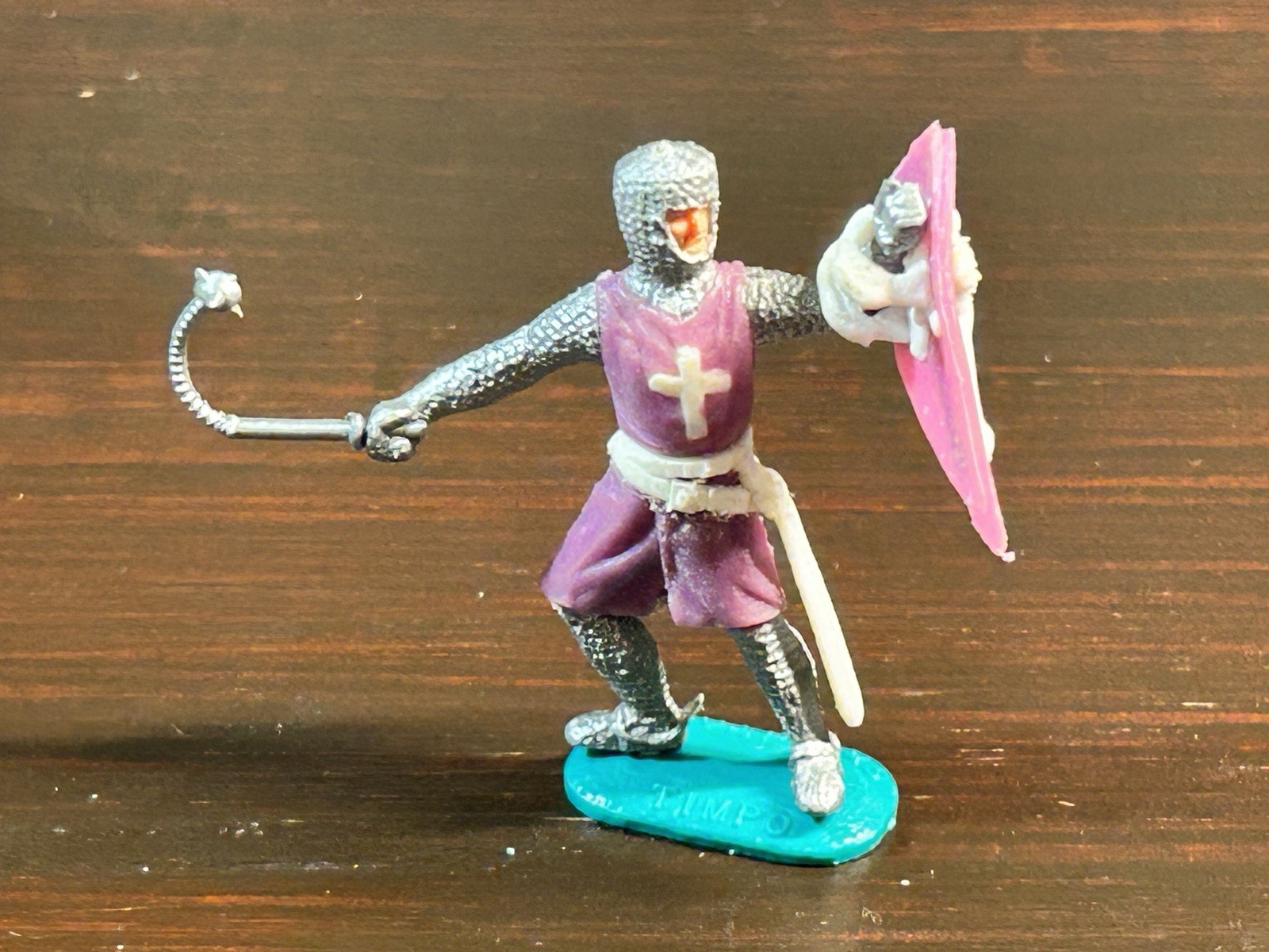 Timpo Crusader/Knight of St John - "Purple Replica" - Medieval Era - 1970s