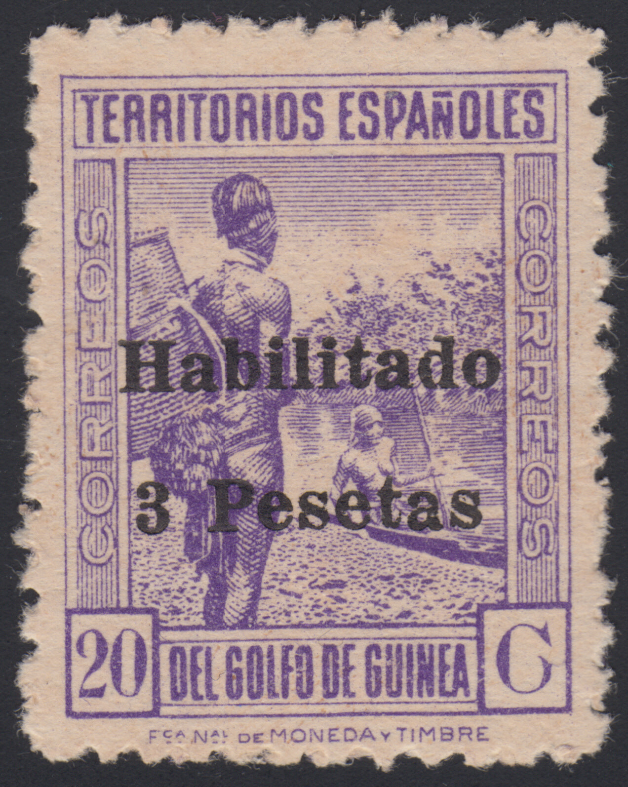 Spanish Guinea 267 1942 Indigenous MNH