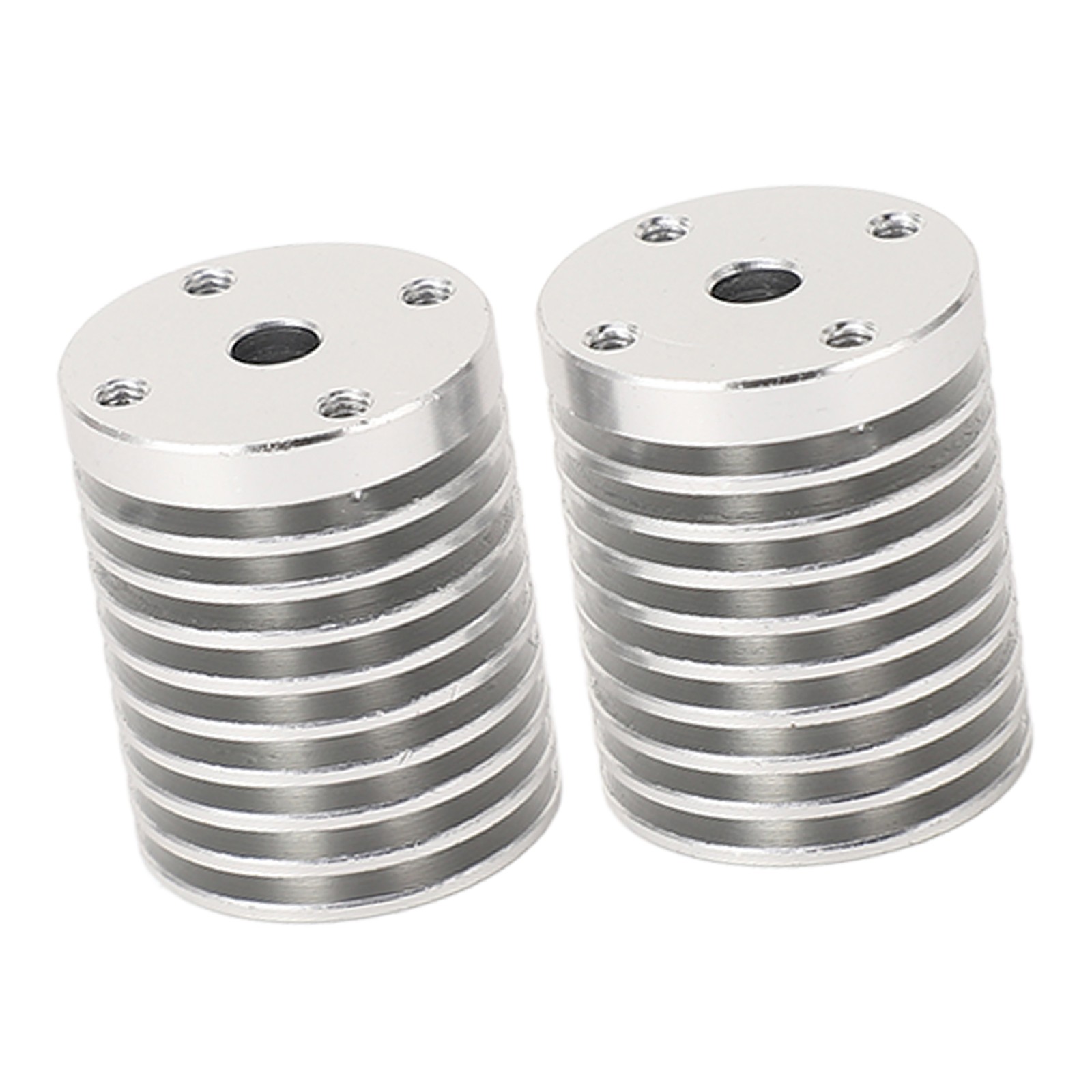 ♡ 2Pcs Hotend Heatsink V6 Extruder Aluminum Heat Sink For 0.1 0.2 3D