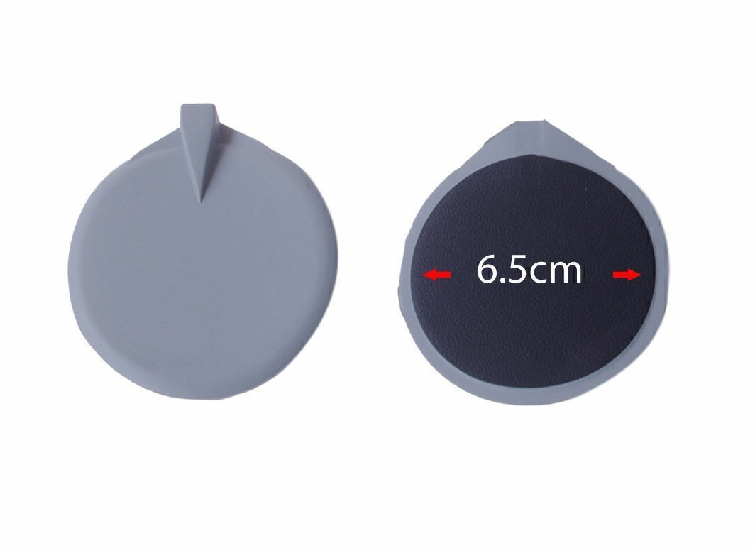 10 Pieces 6.5cm Reusable Electrode Pads Replacement For Microcurrent Machine