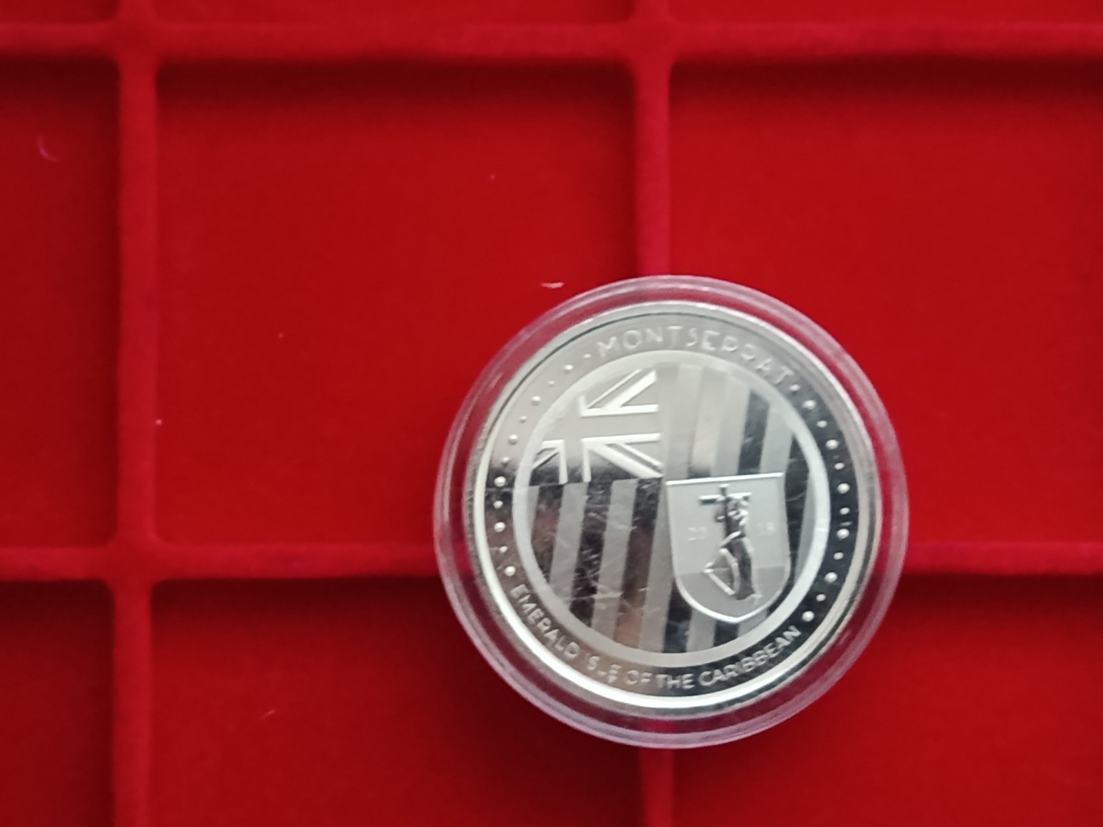 2018 Montserrat Caribbean Islands 1 oz