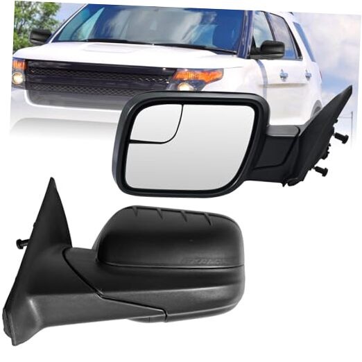 Driver Side Mirror Compatible with Explorer Left Driver Side 3Pins 2011-2015