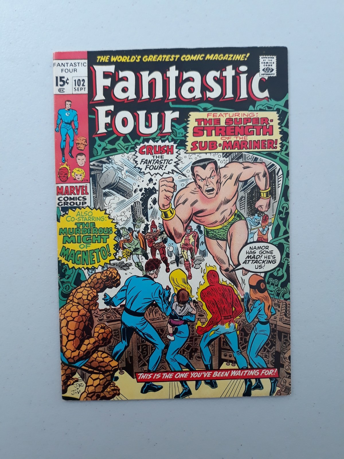 Fantastic Four 102 Marvel Comics 1970