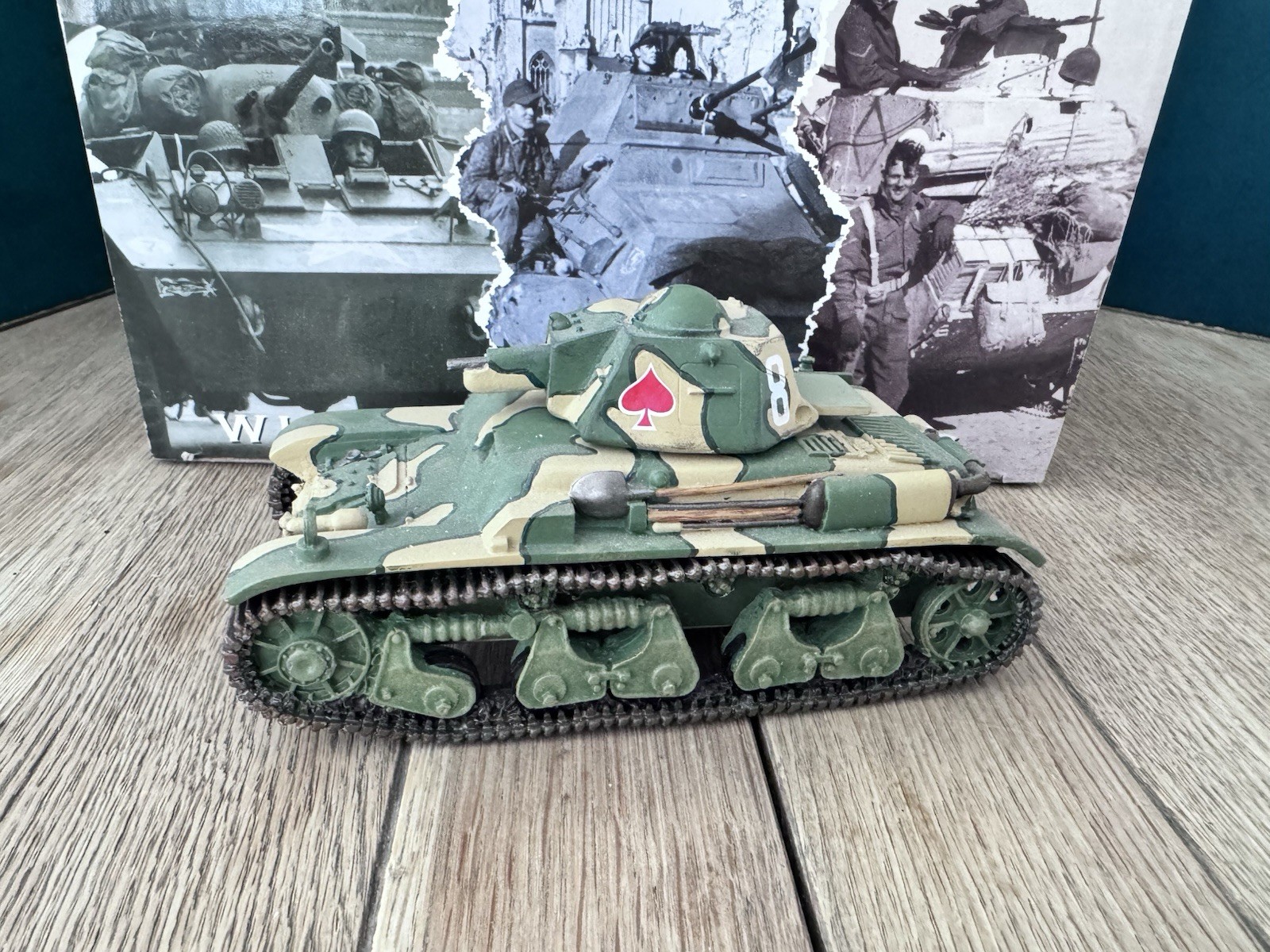 King & Country: From Set R35 French Renault Tank, c1940 Unboxed